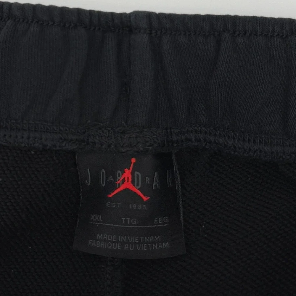 Jordan Men's Dri-FIT Sport Crossover Fleece Black Sweatpants Pants XXL